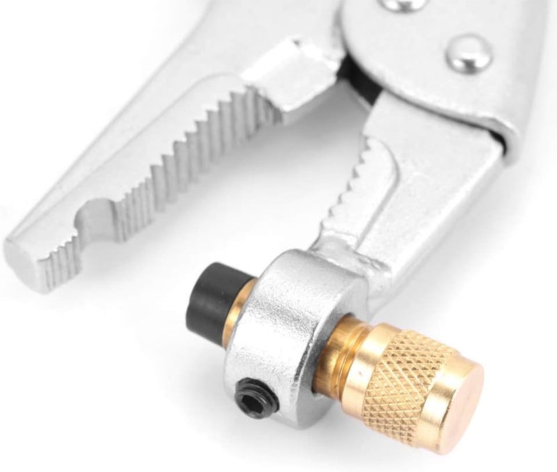 klarako Refrigerant Recovery Plier, Air Conditioner Refrigerant Recovery Refrigeration Tube Locking Plier, 1/4in SAE Interface - Image 5