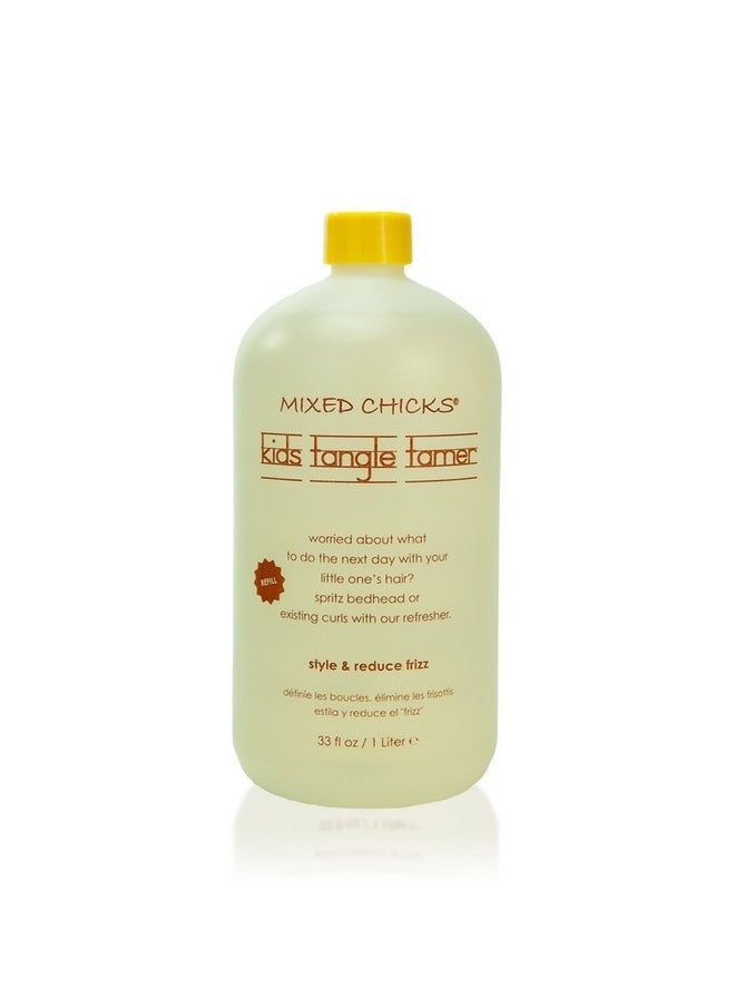 Mixed Chicks Mixed Chicks Kids Tangle Tamer - Light and Moisturizing Styling Formula for Frizz-free Curls, 33 fl.oz. 