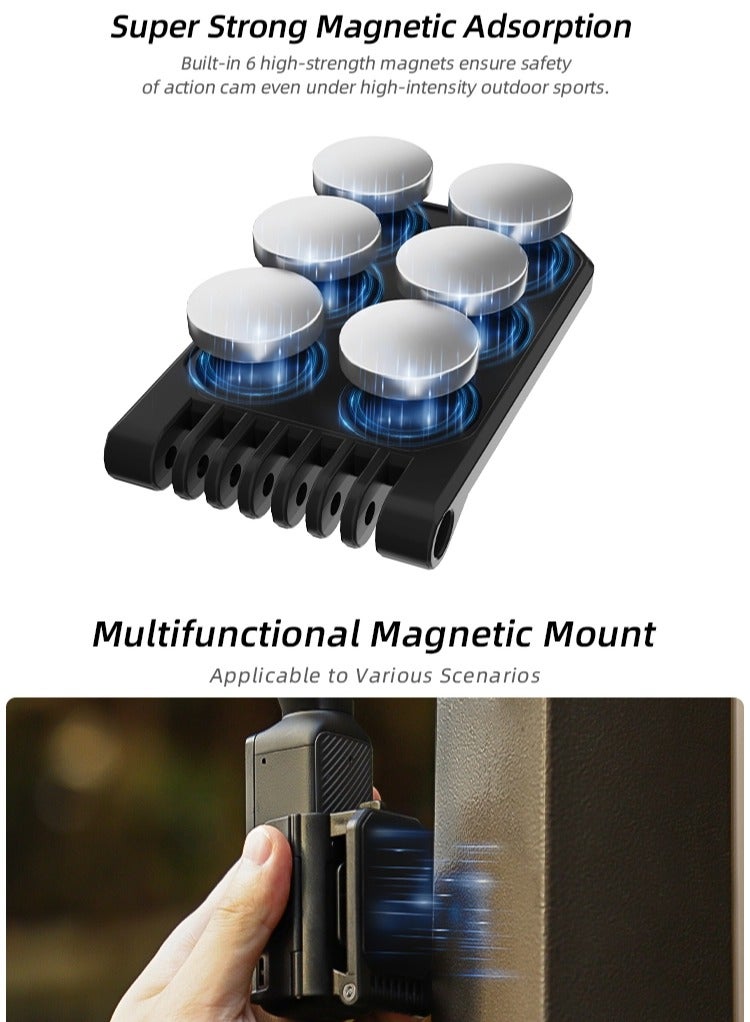 Sunnylife Multifunctional Magnetic Mount Tabletop Base Bracket Angles Adjustable Accessories for Osmo Pocket 3 - Image 3