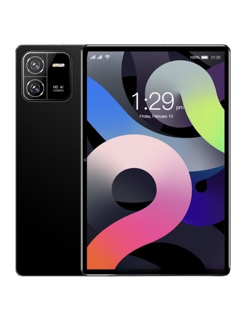 10 Inch Tablet, Android 8 5G Wifi Portable Touchpad, 24 MP And 48MP Dual Camera Lightweight Touch Tablet With 12GB Ram 512GB Rom Expandable Memory, (1pc, Black)