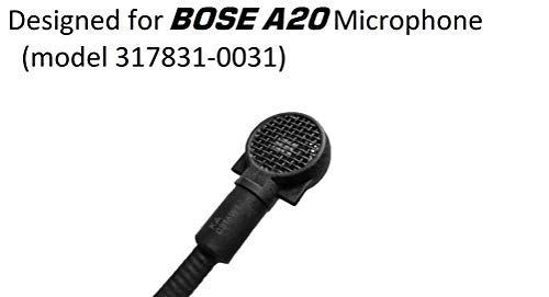 Crystal Mic Replacement Aviation Microphone windscreens for Bose Typhoon (Two (2) Pack A20 Model) - Image 2
