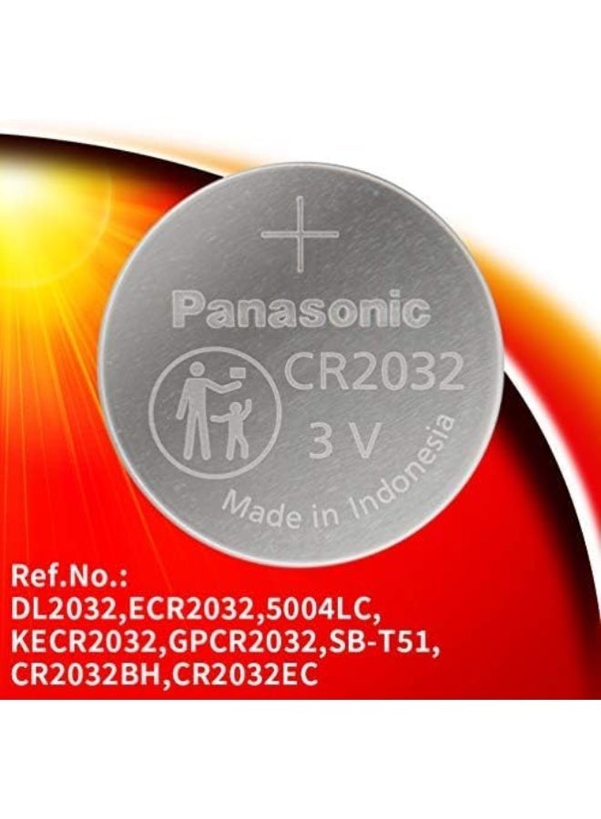 Panasonic بطاريات ليثيوم باناسونيك CR2032 3 فولت - 5 قطع - Image 4