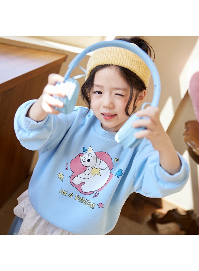 Luson Little O Baby Kids Sweatshirt Set Girls Autumn Fashion  New Toddler Skirt Kindergarten School Outfit - Image 1