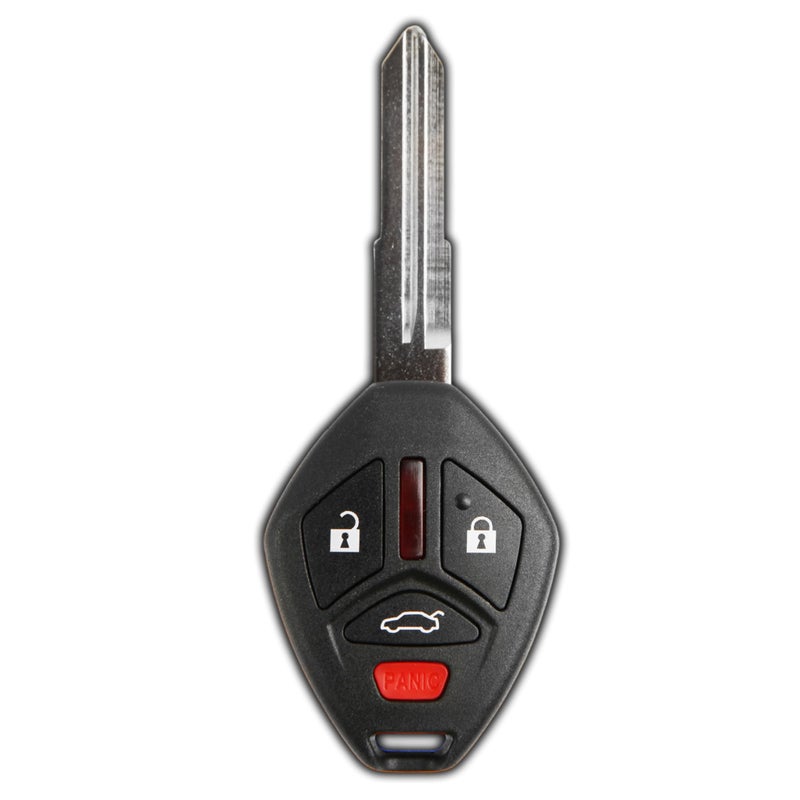 KeylessOption بديل مفتاح KeylessOption لسيارة ميتسوبيشي إكليبس غالانت 2007 2008 2009 2010 2011 2012 عن بُعد 4 أزرار OUCG8D620MA يتطلب وجود قفال