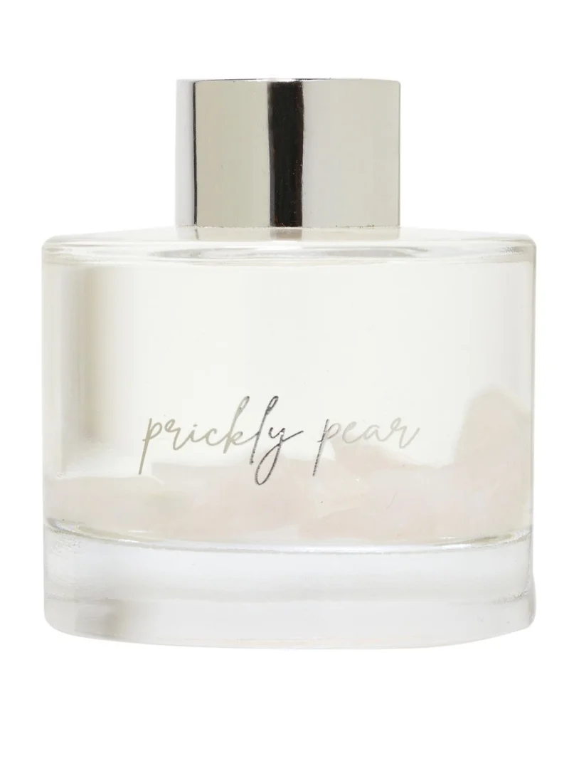 Prickly Pear Pomegranate Rose Quartz Crystal Infused Reed Diffuser