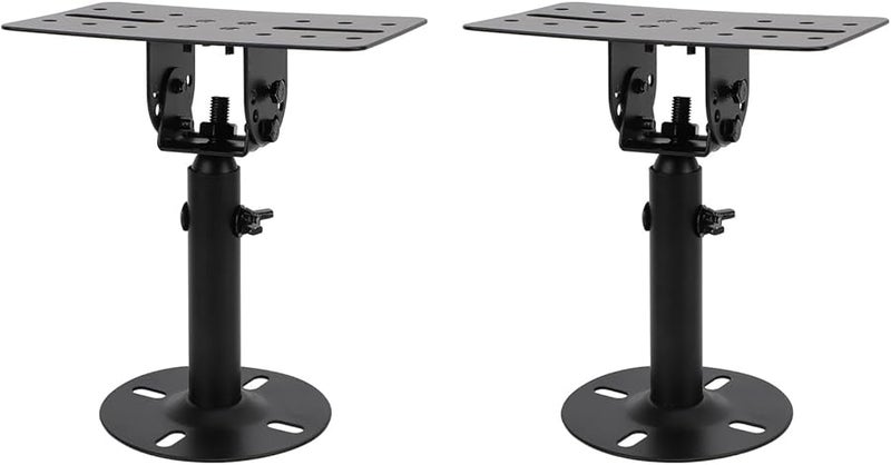 Yosoo Adjustable Speaker Wall Ceiling Mount Bracket Sturdy Iron Stand for Home Theater Studio - Image 4
