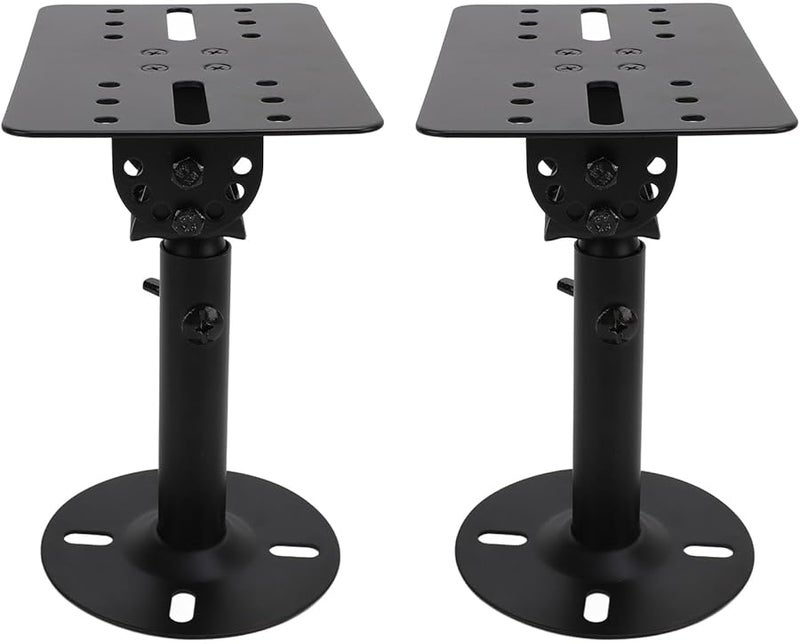 Yosoo Adjustable Speaker Wall Ceiling Mount Bracket Sturdy Iron Stand for Home Theater Studio - Image 5