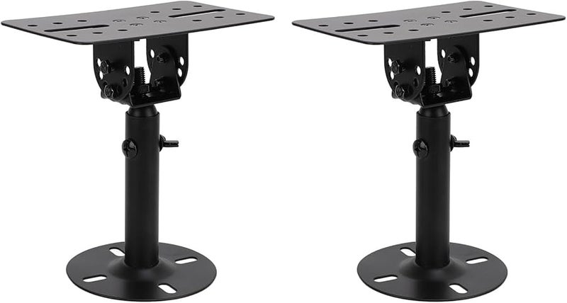 Yosoo Adjustable Speaker Wall Ceiling Mount Bracket Sturdy Iron Stand for Home Theater Studio - Image 3