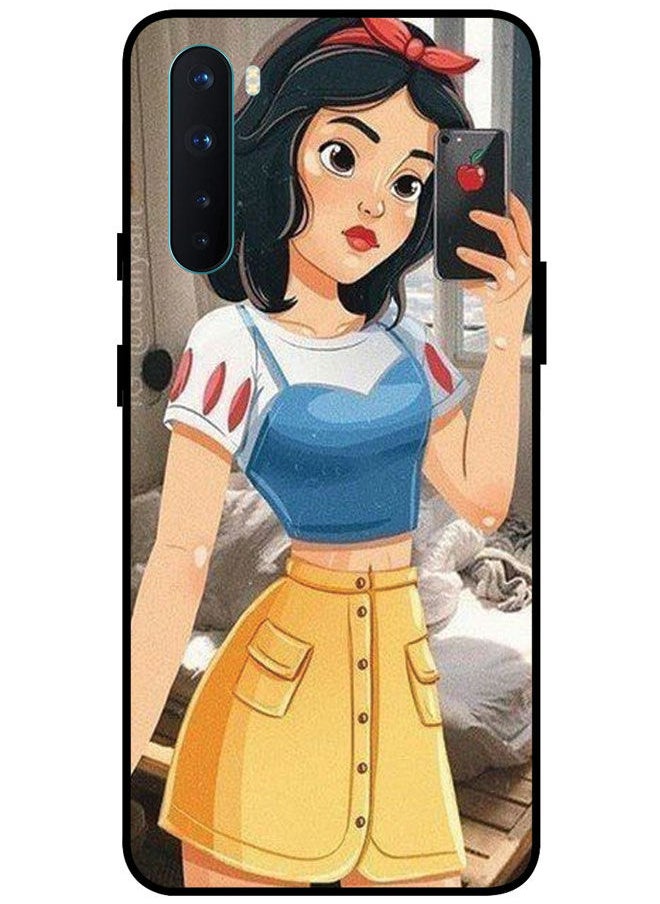EYE CATCH - Protective Case Cover For OnePlus Nord Smart Series Printed Protective Case Cover for OnePlus Nord Girl Making Selfie - Image 1