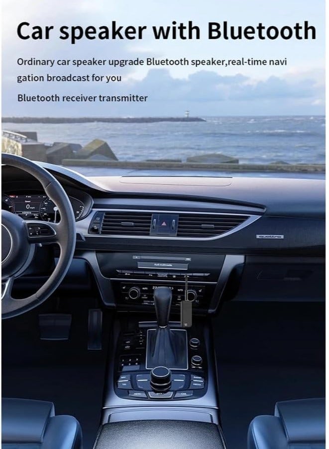 Bluetooth 5.3 Transmitter Receiver Adapter without AUX 3.5mm Stereo for Headphone TV PC Car Speaker with Digital Display - Image 5