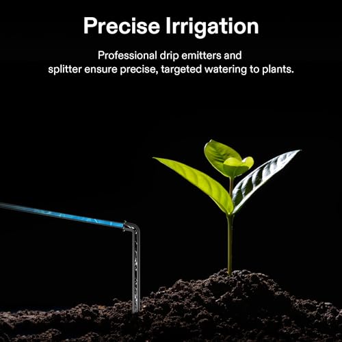 VIVOSUN FlexFeed Drip Irrigation Kit, 4W Automatic Irrigation System with Pump & 4 Drip Emitters, App-Controllable Professional Plant Watering Drip Kit for VGrow Smart Grow Box - Image 5