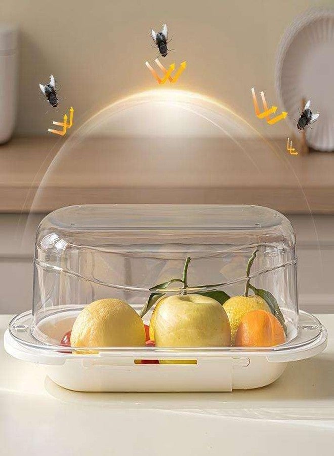 MUGATH Kitchen Sink Draining Basket | Multi-Purpose Over-Sink Expandable Drain Basket | Space-Saving Kitchen Strainer for Fruits, Vegetables & Utensils - Image 4