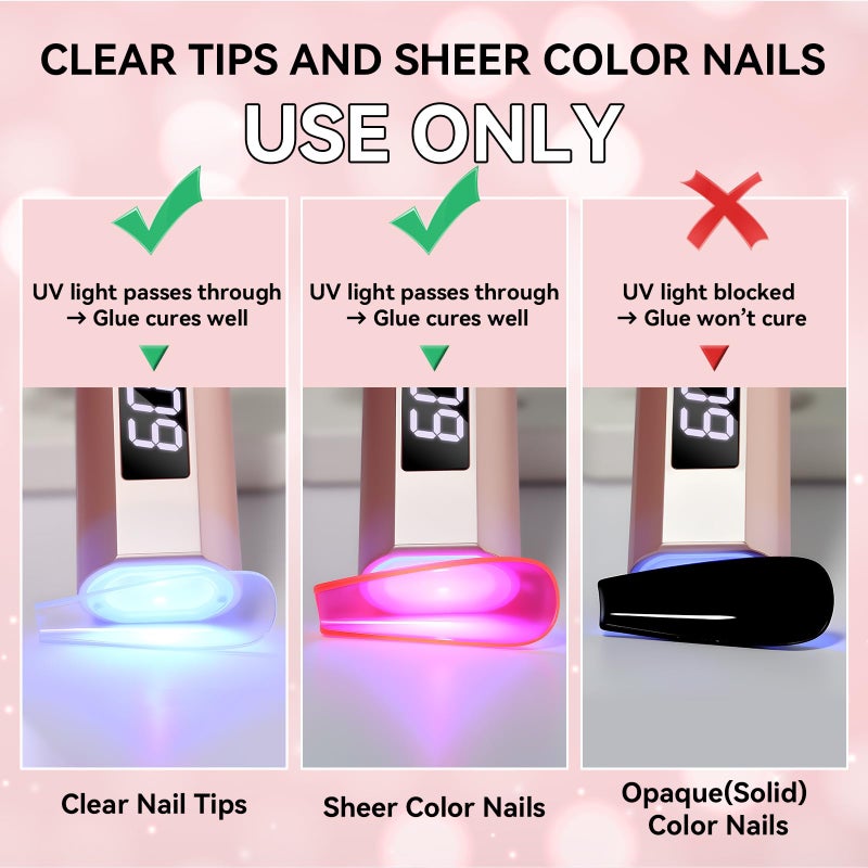 Makartt Solid Nail Glue Gel for Press on Nails: Strong Gel Nail Glue for Fake Nails, Long Lasting Clear Hard 3D Sculpting Gels for DIY Home and Salon Use 15ML UV Light Cured - Image 5