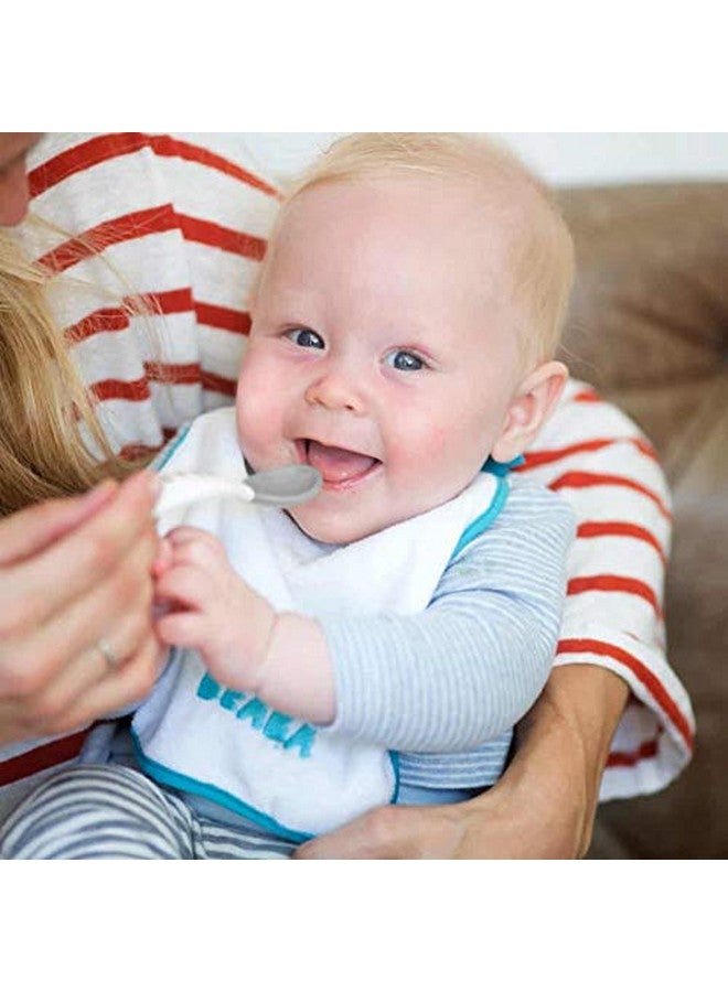 BEABA Toddler Self Feeding Cutlery, Toddler Cutlery, Toddler Utensils, Baby Fork And Baby Spoon, Baby Essentials Set Of 10, Breeze - Image 2