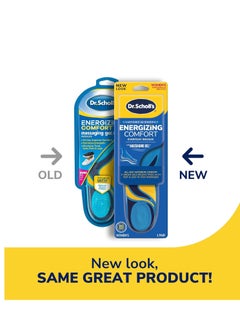 Dr. Scholl's Dr. Scholl’s Energizing Comfort Everyday Insoles with Massaging Gel®, On Your Feet All-day Energy, Shock Absorbing, Arch Support, Trim Inserts to Fit Shoes, Women's Size 6-10, 1 Pair  - Image 2