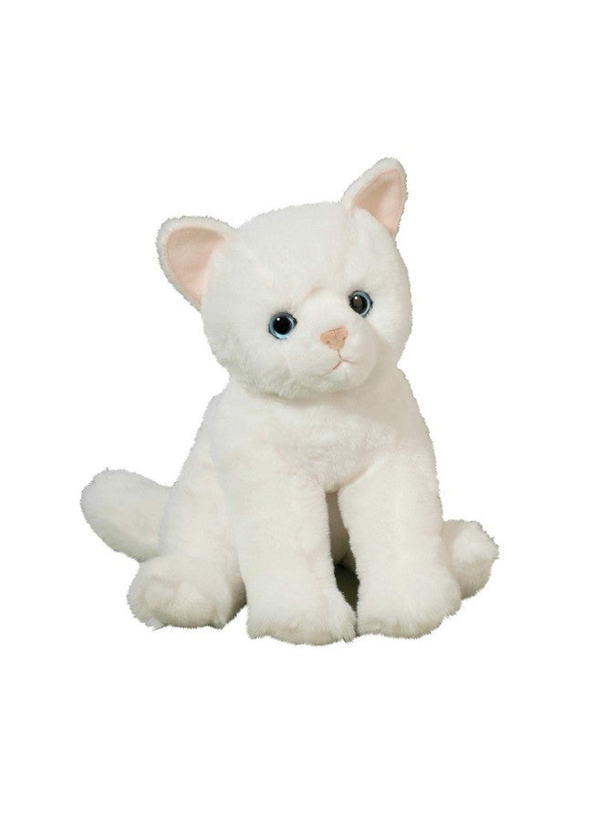 Douglas Winnie White Kitty Cat Softie Plush Stuffed Animal