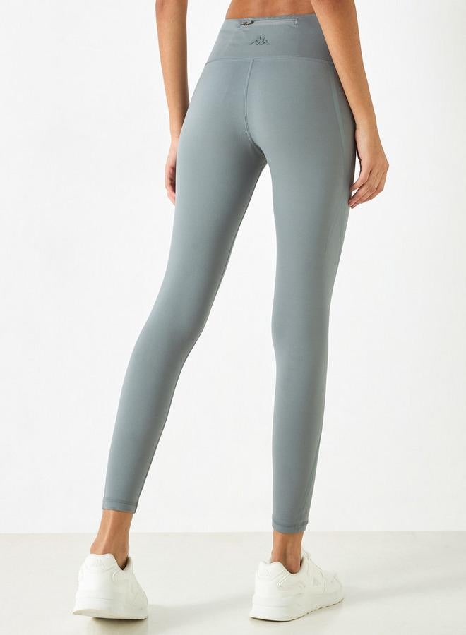 كابا بنطلون ليقنز سادة بخصر مطاطي من كابا - Image 3