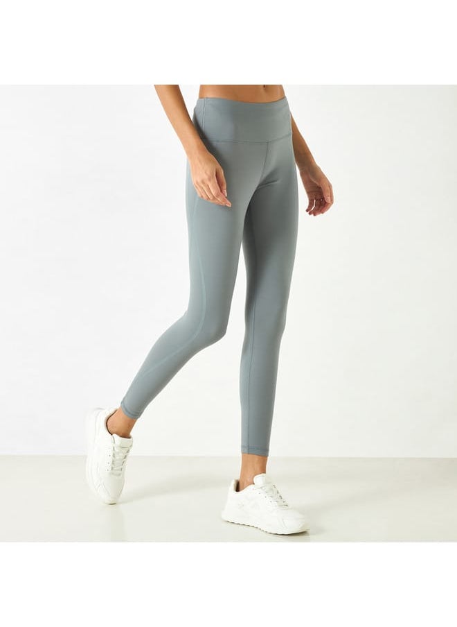 Kappa - Kappa Solid Leggings with Elasticated Waistband - Image 1