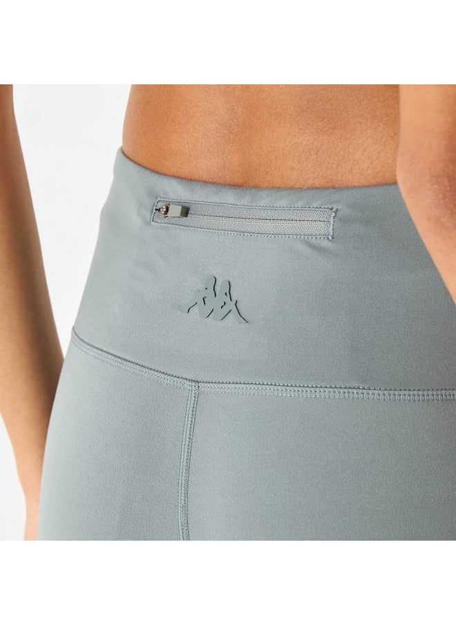 Kappa - Kappa Solid Leggings with Elasticated Waistband - Image 1