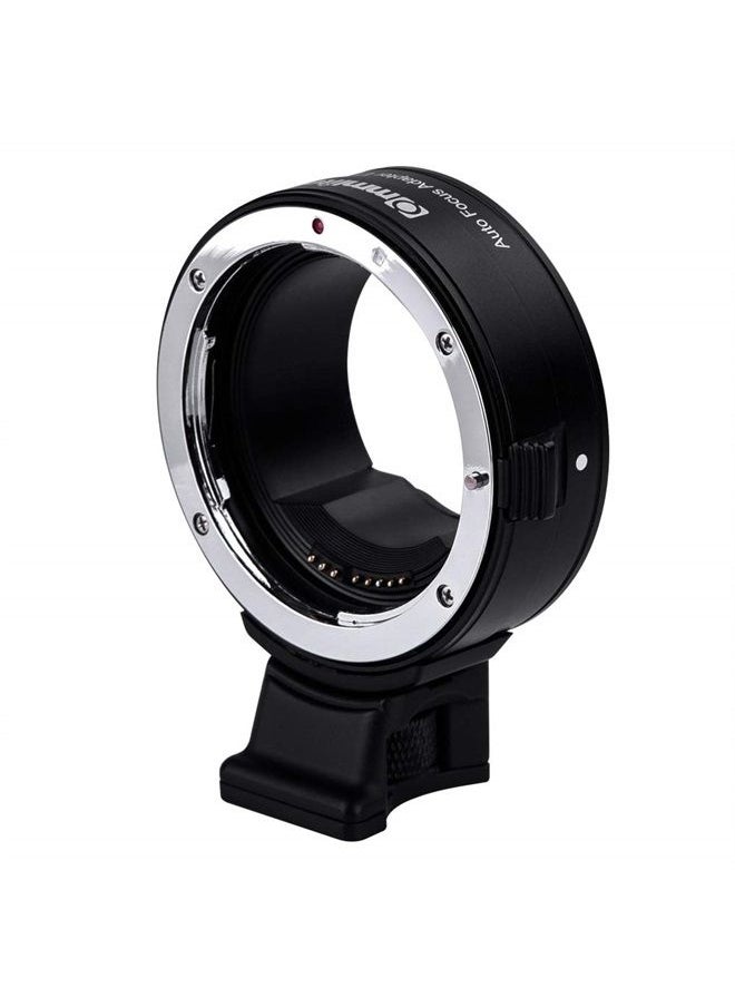 CM-EF-EOS R Lens Adapter, Electronic Auto-Focus EF to R Mount Adapter for Canon EF/EF-S Lens to EOS R, EOS RP, EOS R6, EOS R5 Series Mirrorless Cameras