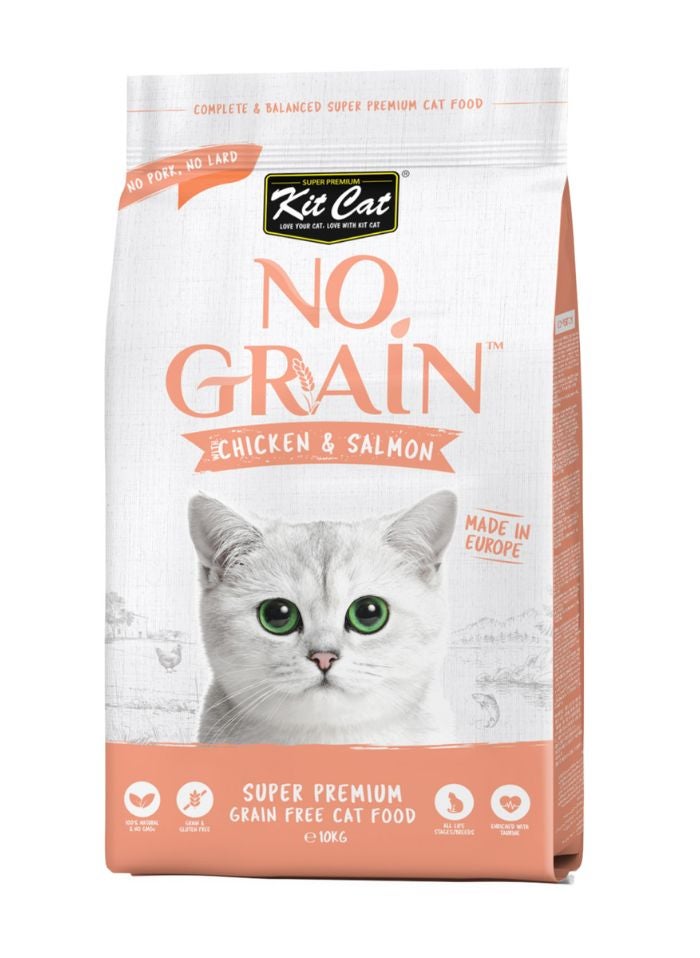 Kit Cat No Grain Chicken And Salmon 1 Kg