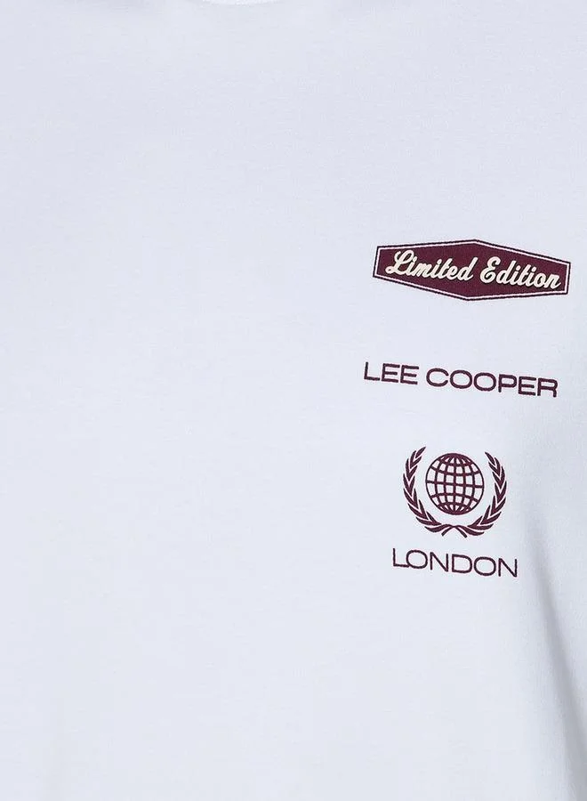 Lee Cooper Lee Cooper Men Regular Fit Crew Neck Short Sleeve Logo Print T-shirt