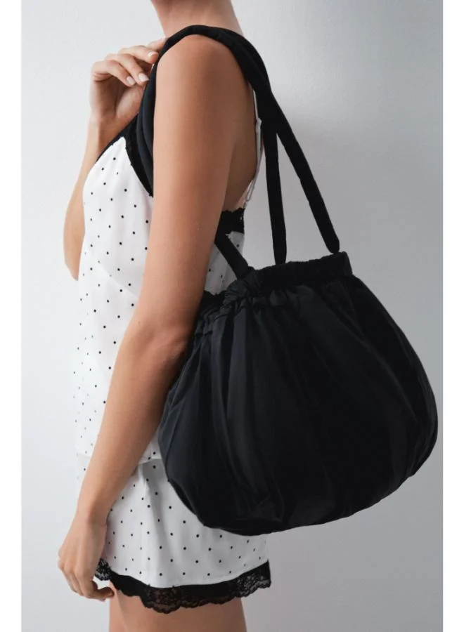 Women'secret  Puffer ruched handbag for Women | Best Price UAE