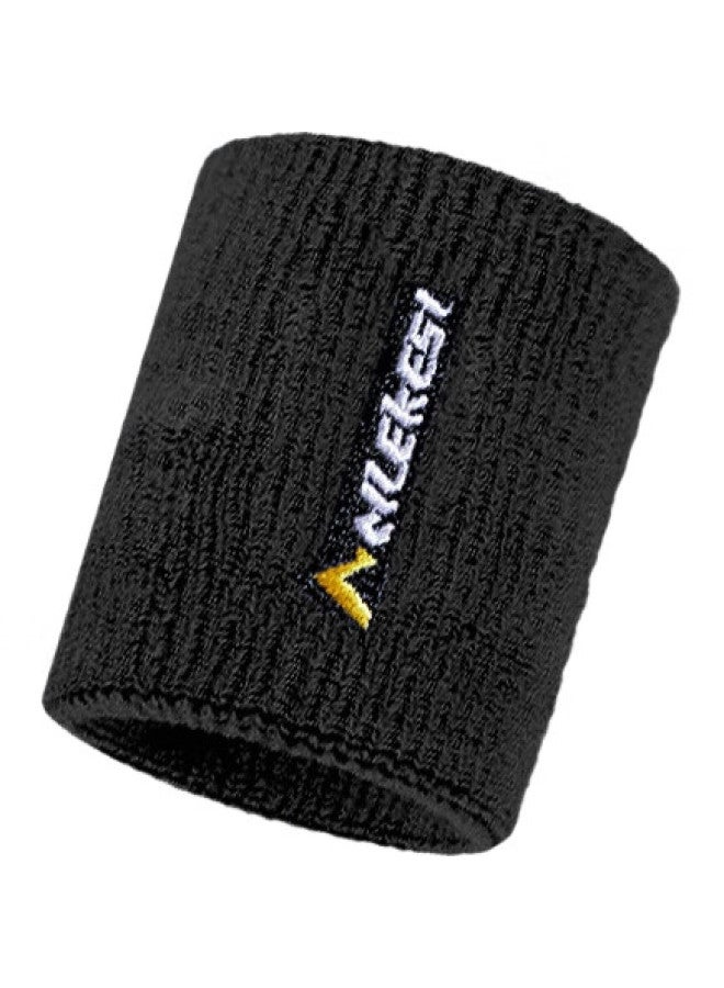 NAILEKESI N Nailekesi Children'S Sports Wristband, Basketball Sweat-Absorbing Wristband, Anti-Sprain Wristband, For Volleyball, Badminton, And Tennis, Two Pieces - Image 3