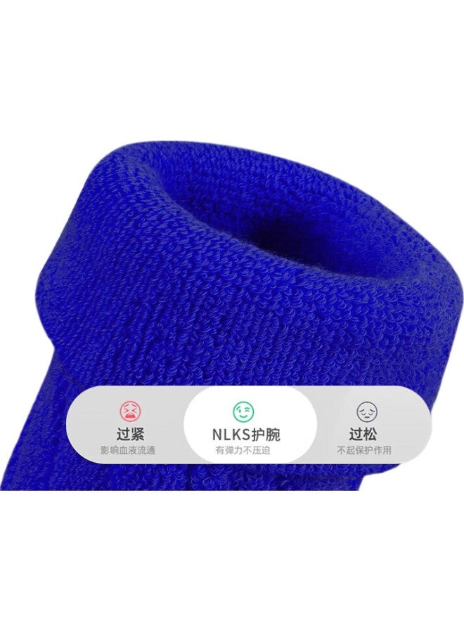 NAILEKESI N Nailekesi Children'S Sports Wristband, Basketball Sweat-Absorbing Wristband, Anti-Sprain Wristband, For Volleyball, Badminton, And Tennis, Two Pieces - Image 2