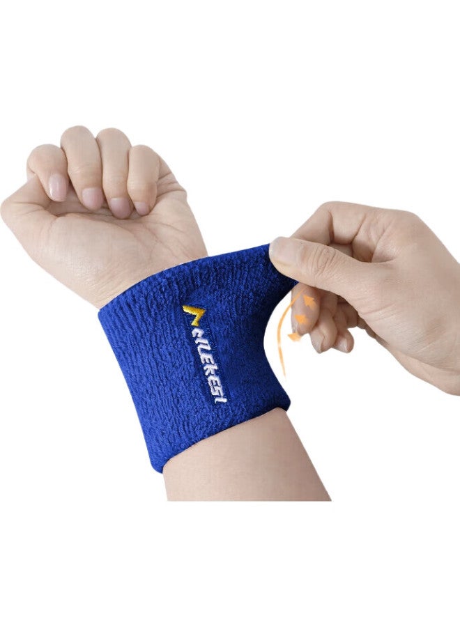 NAILEKESI N Nailekesi Children'S Sports Wristband, Basketball Sweat-Absorbing Wristband, Anti-Sprain Wristband, For Volleyball, Badminton, And Tennis, Two Pieces - Image 1