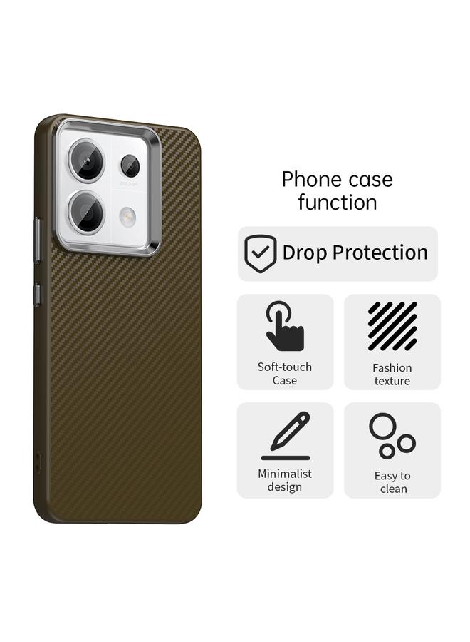 اس-توب جراب لهاتف Redmi Note 13 Pro 5G من سلسلة ألياف الكربون IMD - Image 2