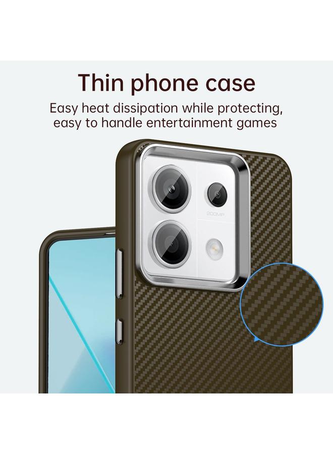 اس-توب جراب لهاتف Redmi Note 13 Pro 5G من سلسلة ألياف الكربون IMD - Image 5