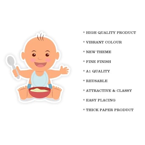 Suruchi Strokes Annaprashan Theme Cake Topper | First Rice Ceremony Cake Decoration Set For Baby Boy Rice Feeding Ceremony Party - Image 4