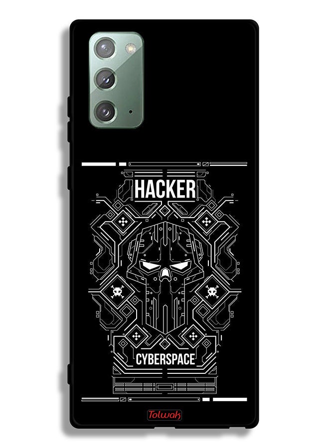 Tolwak Samsung Galaxy Note 20 Protective Case Cover Cyberspace - Image 2