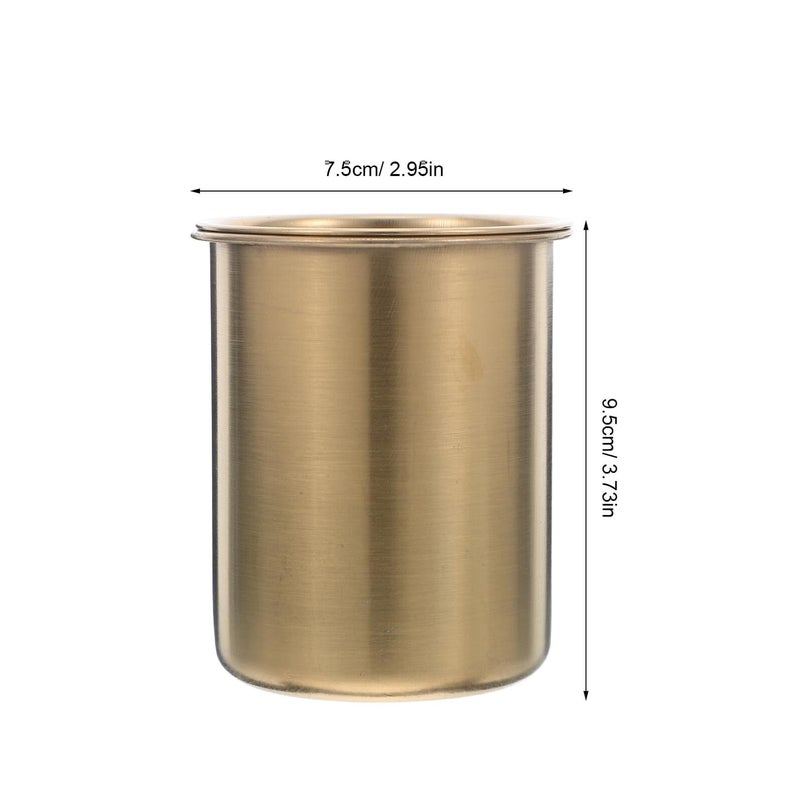 Artibetter Stainless Steel Portable Smokeless Ashtray With Lid For Camping Garden Office Silver - Image 3