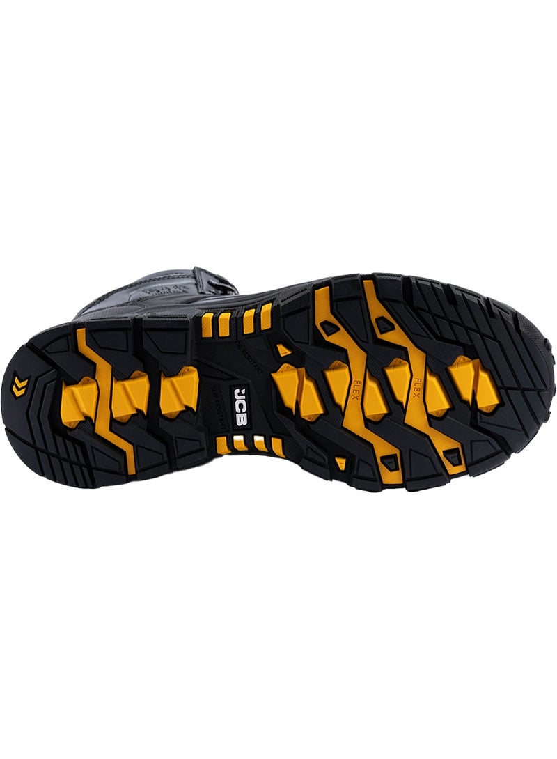 JCB Classic Hybrid 6" Safety Boots for Men JCB-004B | Composite Toe – Waterproof, Oil, Heat, Slip & Puncture Resistant, ASTM F2413-18 Certified, EH – Black - Image 5