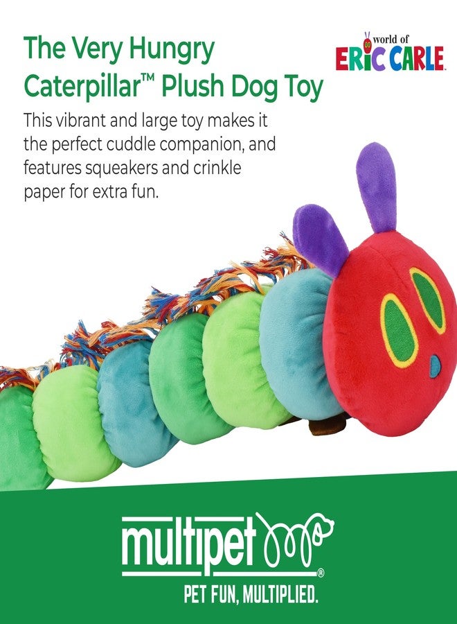Multipet Very Hungry Caterpillar 18" Plush Dog Toy - Image 2