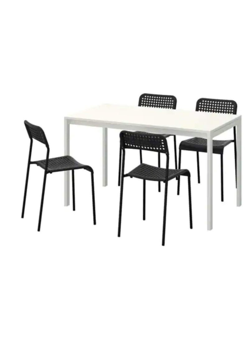 co arma 2 Black multi-use chairs, 77x45x39cm, without table  - Image 1