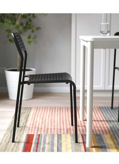 co arma 2 Black multi-use chairs, 77x45x39cm, without table  - Image 2