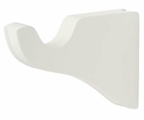 Kirsch Kirsch Wood Trends Classics 3 12 Return Center Bracket for 1 38 pole White  MPN 5611EG025  - Image 1