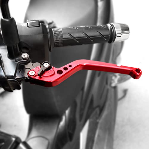 HAONEL Short Brake Clutch Lever Sets CNC Aluminum Replacement for Honda CBR1000RR CBR 1000RR / FIREBLADE/SP 2008-2019 CBR600RR CBR 600RR 2007-2019 Motorcycle Aftermarket Parts Accessories (Black) - Image 2