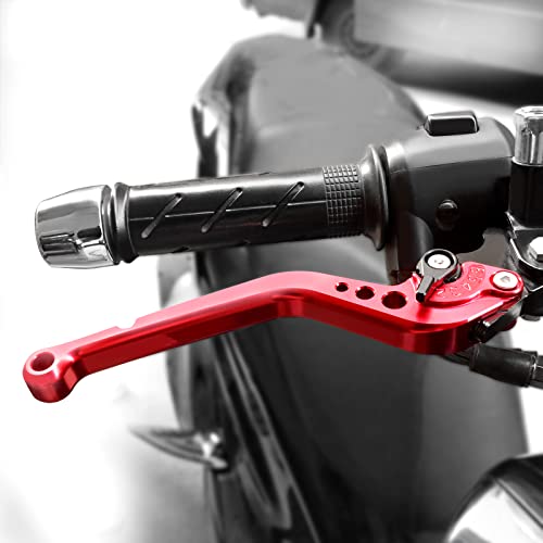 HAONEL Short Brake Clutch Lever Sets CNC Aluminum Replacement for Honda CBR1000RR CBR 1000RR / FIREBLADE/SP 2008-2019 CBR600RR CBR 600RR 2007-2019 Motorcycle Aftermarket Parts Accessories (Black) - Image 3