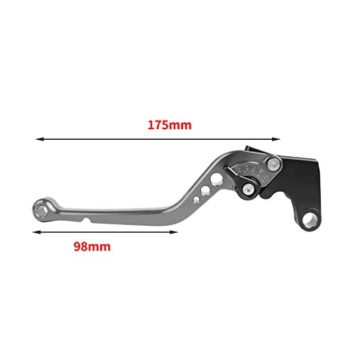 HAONEL Short Brake Clutch Lever Sets CNC Aluminum Replacement for Honda CBR1000RR CBR 1000RR / FIREBLADE/SP 2008-2019 CBR600RR CBR 600RR 2007-2019 Motorcycle Aftermarket Parts Accessories (Black) - Image 4