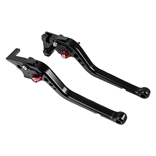 HAONEL Short Brake Clutch Lever Sets CNC Aluminum Replacement for Honda CBR1000RR CBR 1000RR / FIREBLADE/SP 2008-2019 CBR600RR CBR 600RR 2007-2019 Motorcycle Aftermarket Parts Accessories (Black) - Image 1