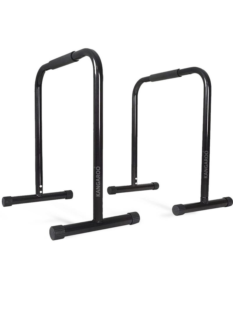 KANGAROO Heavy-duty body push-up bar deep anchor station with safety connector for triceps extension - Image 1