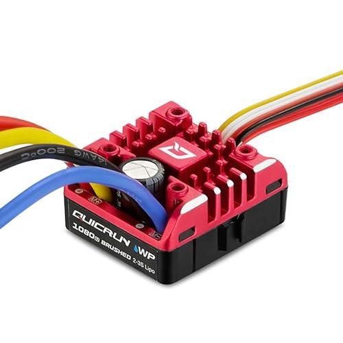 Hobbywing QUICRUN WP 1080 G2 Brushed 2-3s ESC - Image 1