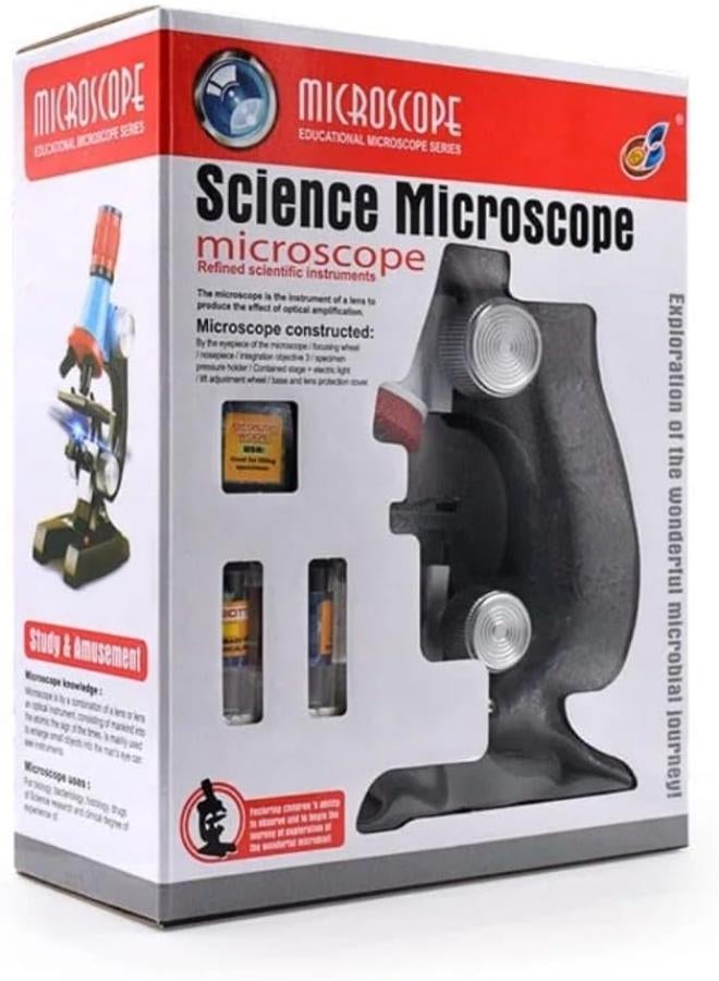 Scientific Microscope for Kids, Educational Learning Toy, Microscope Set - Image 2
