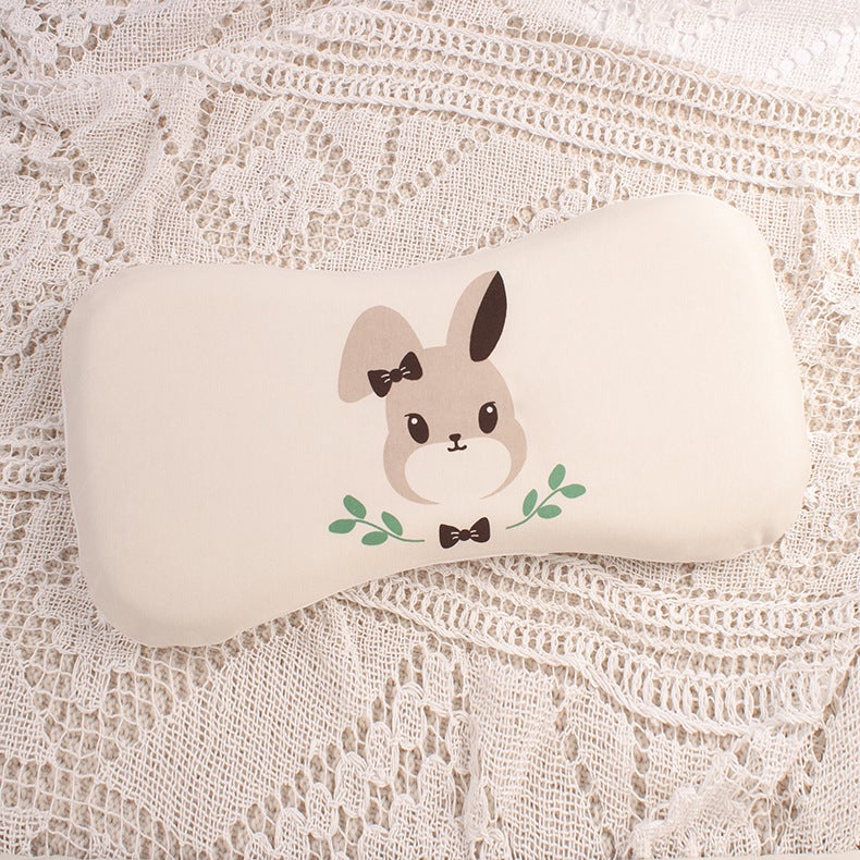 Children'S Pillow, Double-Layer Washable Cotton Pillow Core, Second-Generation Baby Memory Pillow, Adjustable Kindergarten Double-Core Head Shape Model - Image 1