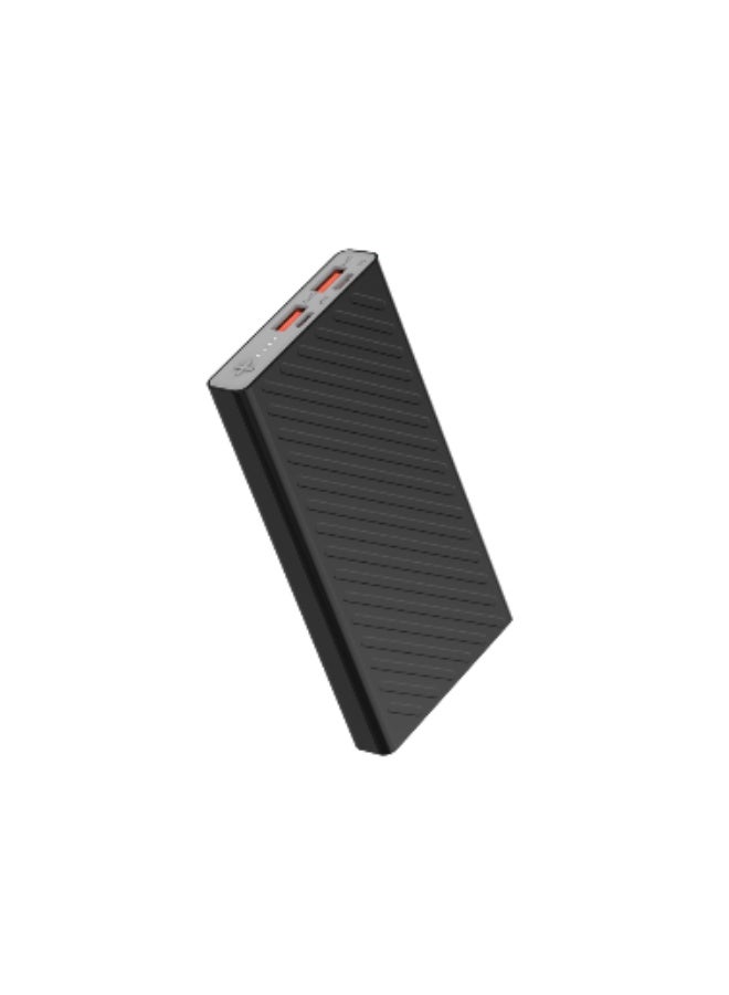 E-Train Power Bank 10,000 Mah, Dual Input & Output Total power 10.5W MP510 - Black - Image 2