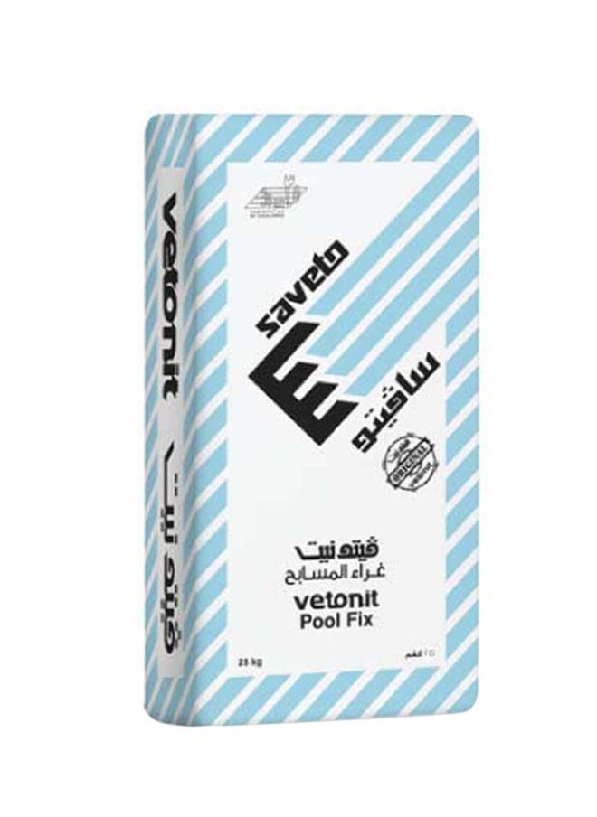 SAUDI CERAMICS - Pool Tile Fix White - SAVETO - Image 1